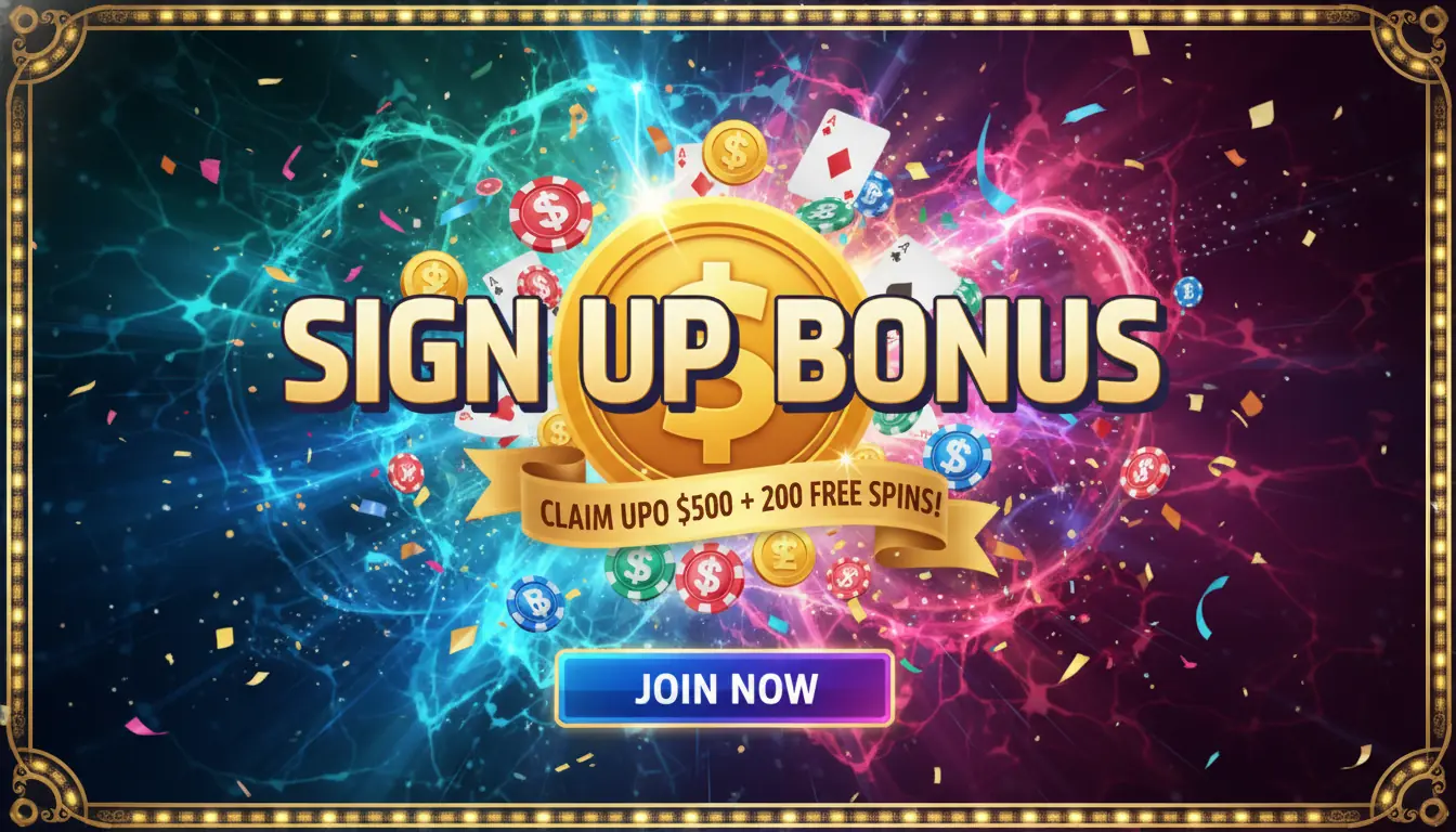 Action sign up bonus